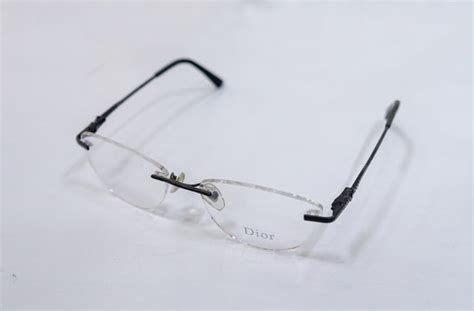 dior eye frames|dior rimless eyeglasses.